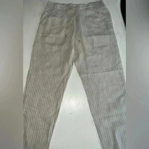 H&M 100% linen pants